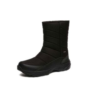 SILENTCARE Mens Winter Mid-Calf Snow Boot